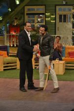 Mohammad Azharuddin, Emraan Hashmi at the promotion of Azhar on location of The Kapil Sharma Show on 22nd April 2016